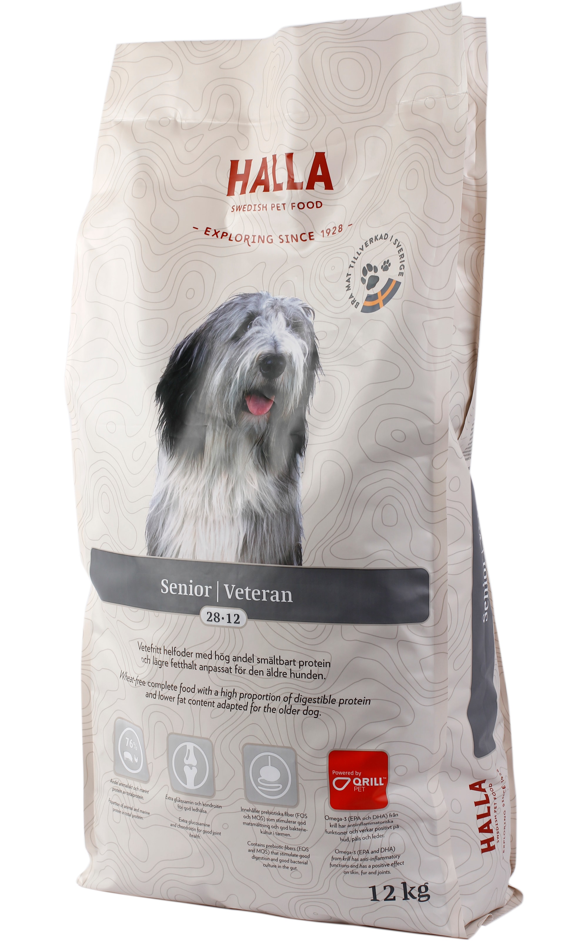Halla Senior 12 kg Hundefôr