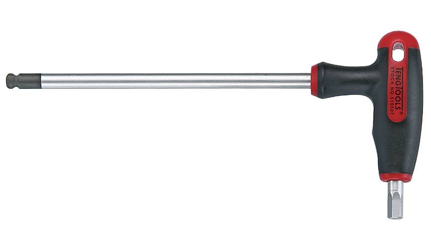 REA/Black Friday Teng Tools Insexnyckel 510506 6mm med kula och T-handtag