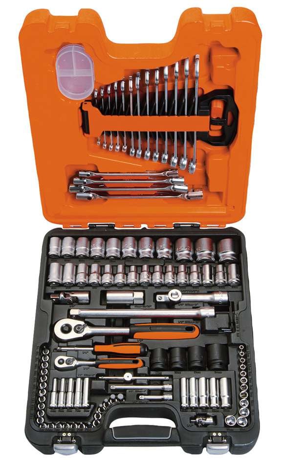 Bahco Verktygssats S108 1/4'' 1/2'' 108 delar