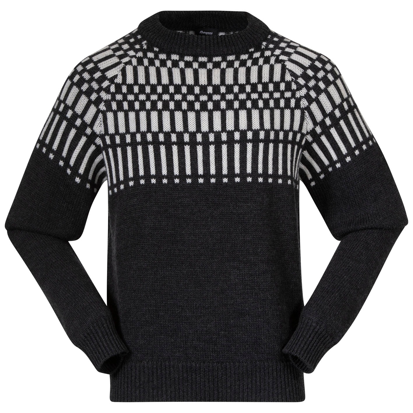 Bergans Nordmarka Merino Jumper Herre Dark Shadow Grey/Aluminium XXL