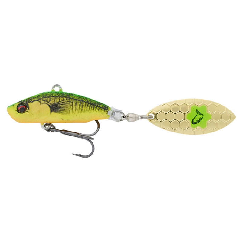 3D Sticklebait Tailspin 8 cm 18 g Firetiger -