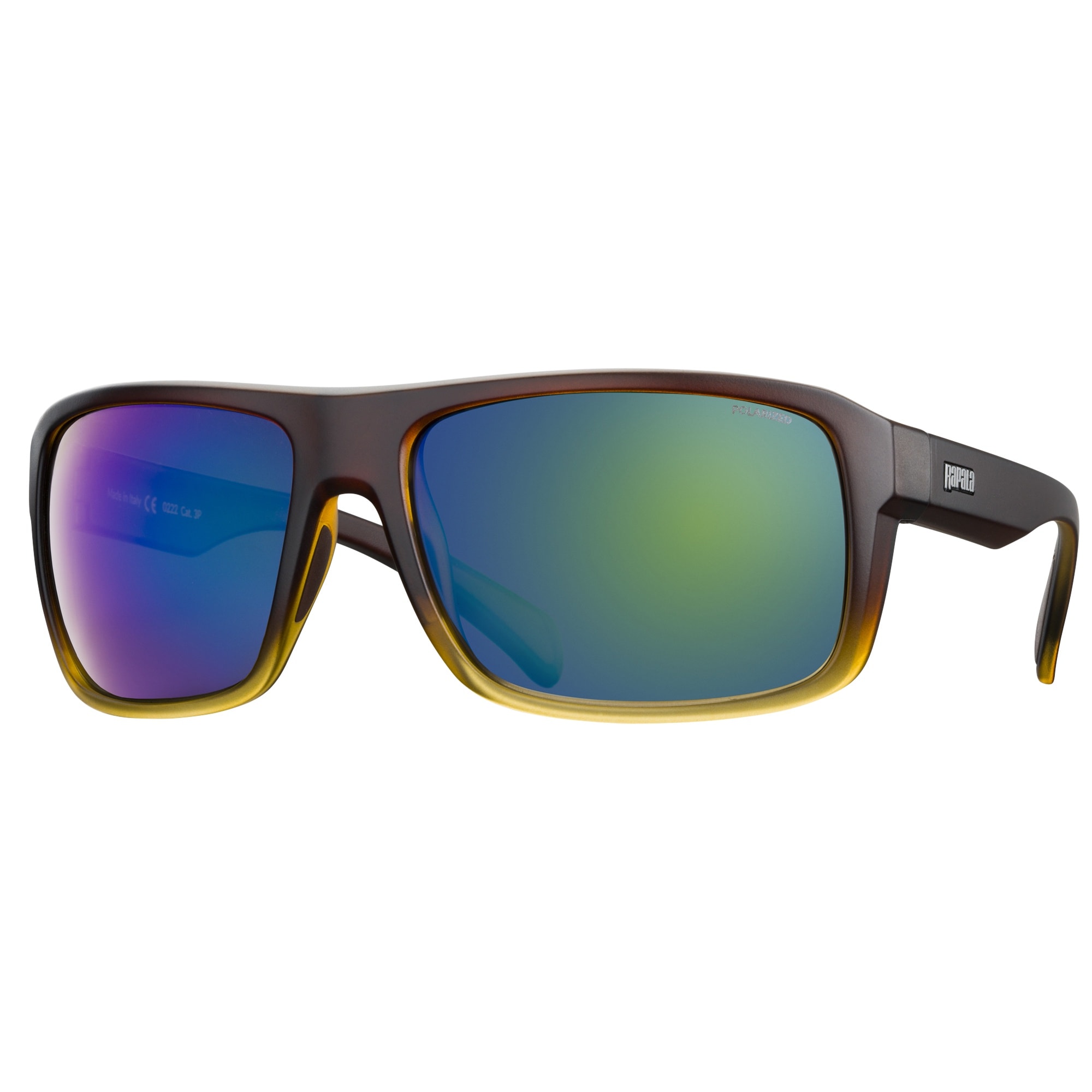 RAPALA Precision Skye Matte Brown Fade Amber Green Mirror