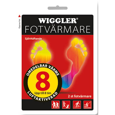 Wiggler fotvarmere 2-pakning