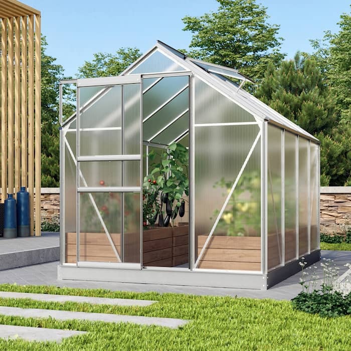 Vitavia Venus 5000 Växthus Plast med sockel - 5 m2