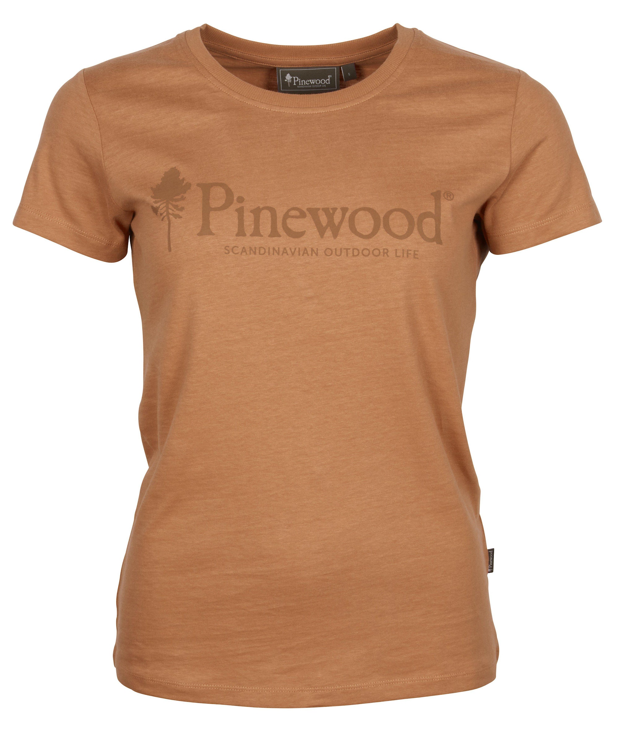 Pinewood Outdoor Life T-Shirt Dam Light Terracotta