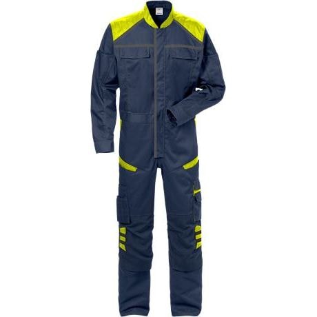 Fristads Overall 8555 STFP Marinblå/Gul 3XL
