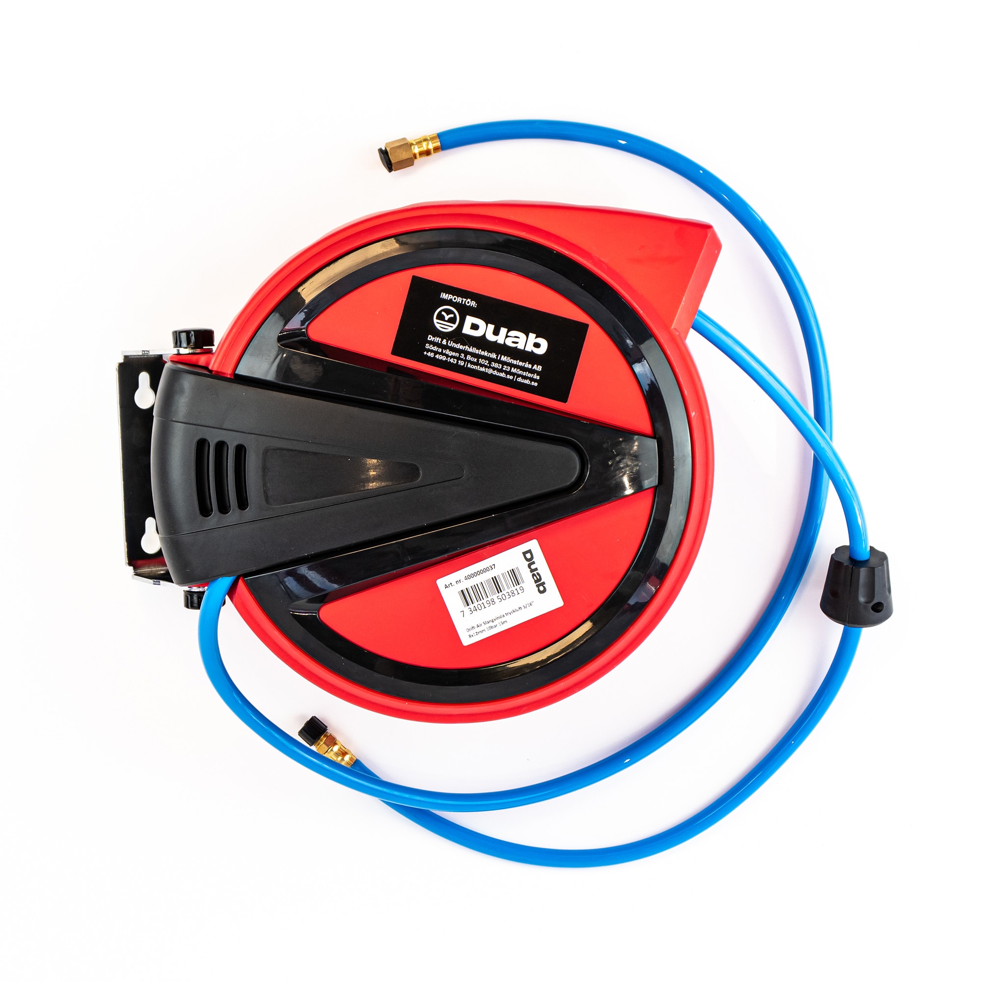 Drift-Air Slangeopruller Trykluft 3/8" 15 meter