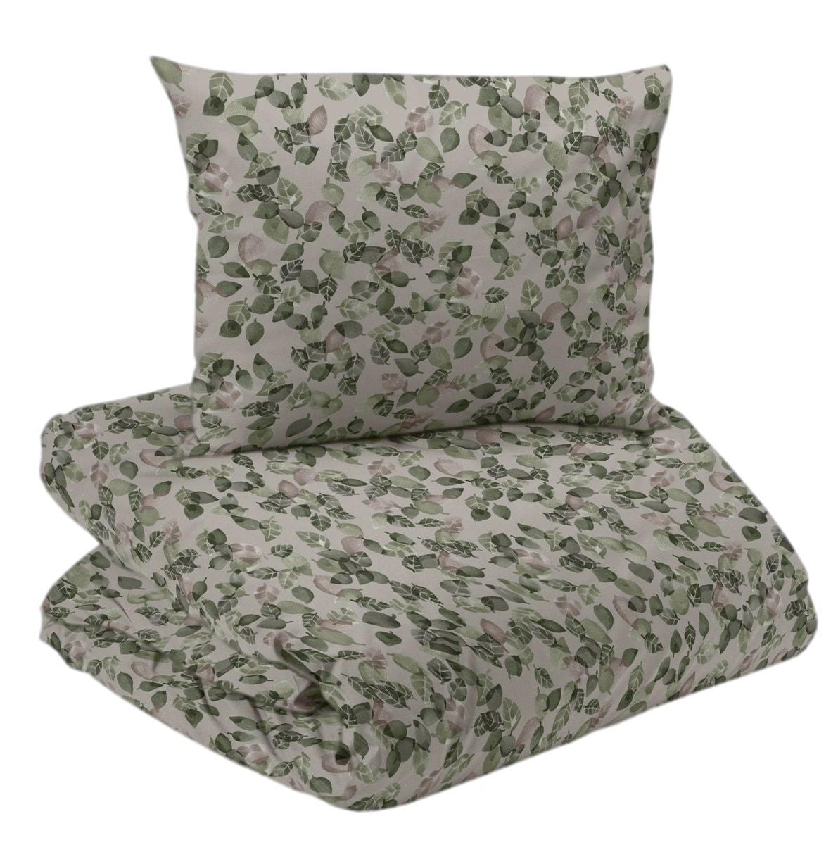 Redlunds Bettwäsche-Set Libby Grün/Beige 2-teilig