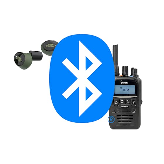 Bluetoothprogrammering för Icom D52-ISOTunes