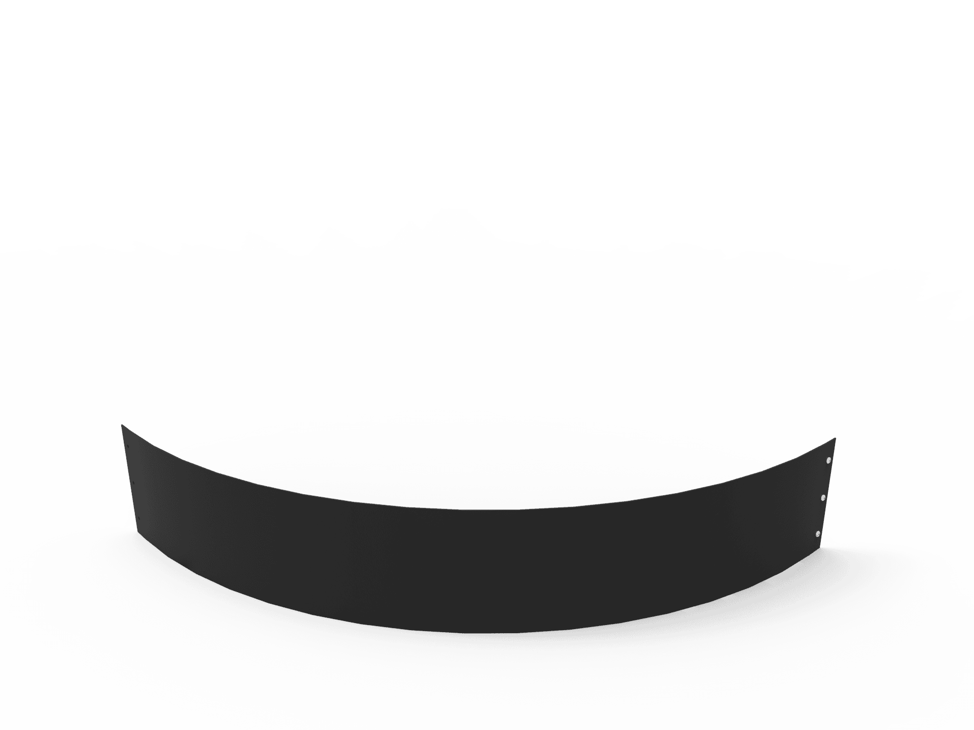 Flexigarden Planteringskant Svart 180 mm Kvartsbåge