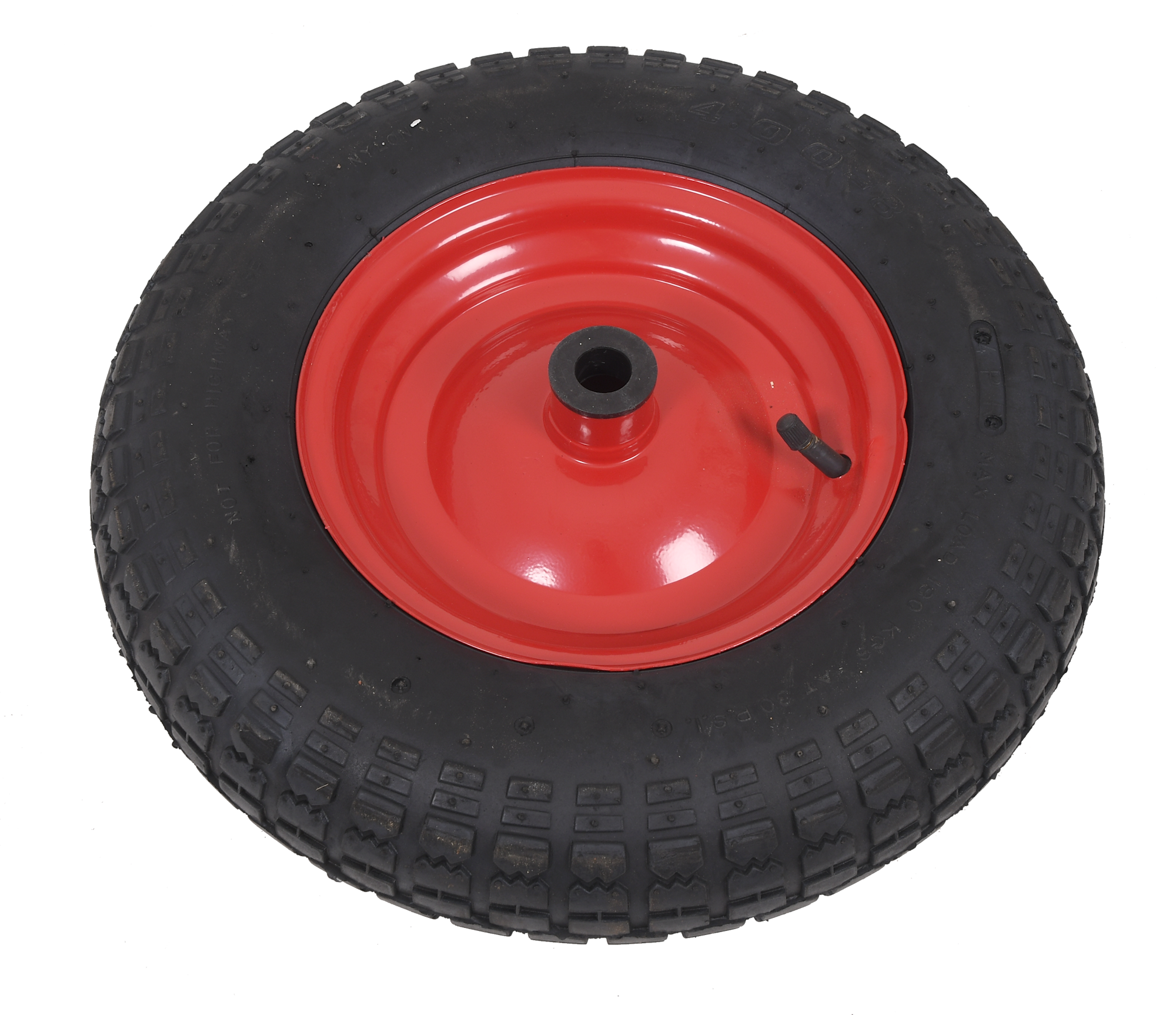 Skottkärrehjul 16''-4'' nav 100 mm brett hål 20 mm