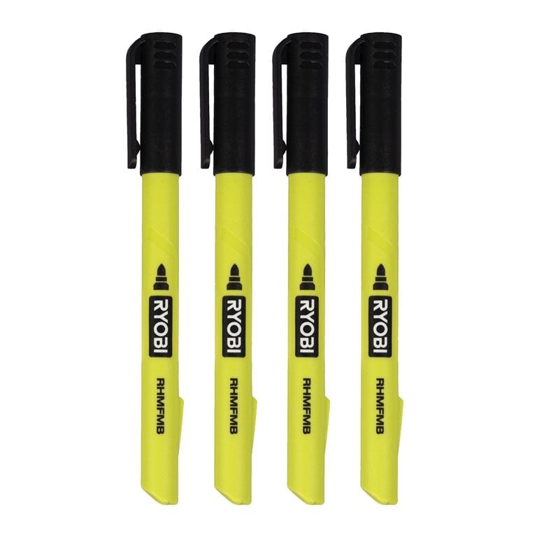 Ryobi RHMFM-4 Industrimärkpennor 4-pack