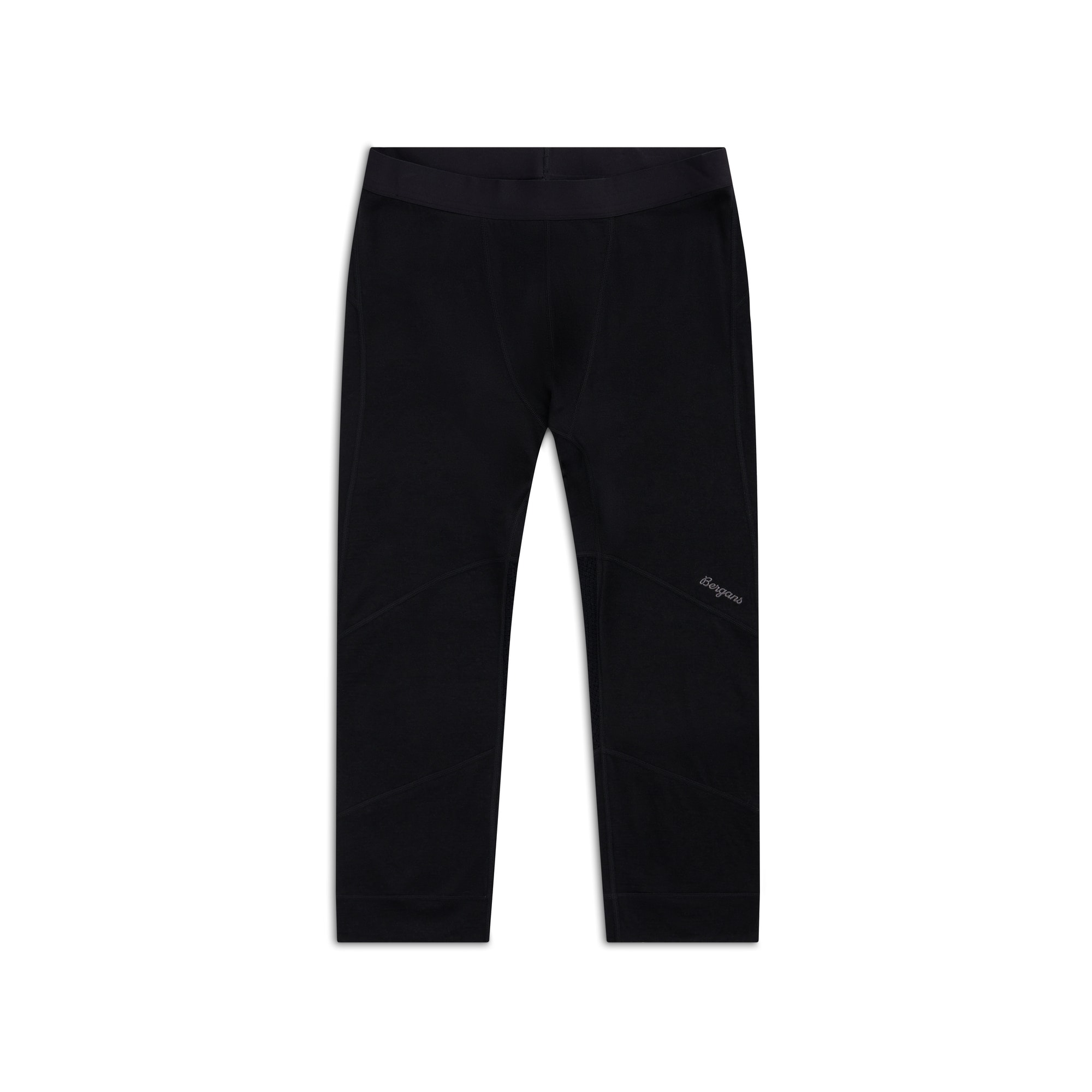 Bergans Inner:Pure 3/4 Merino Alushousut Miehet Black