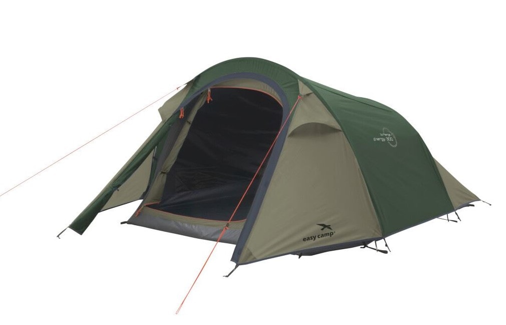 Easy Camp Energy 300 Rustikk grønt telt for 3 personer