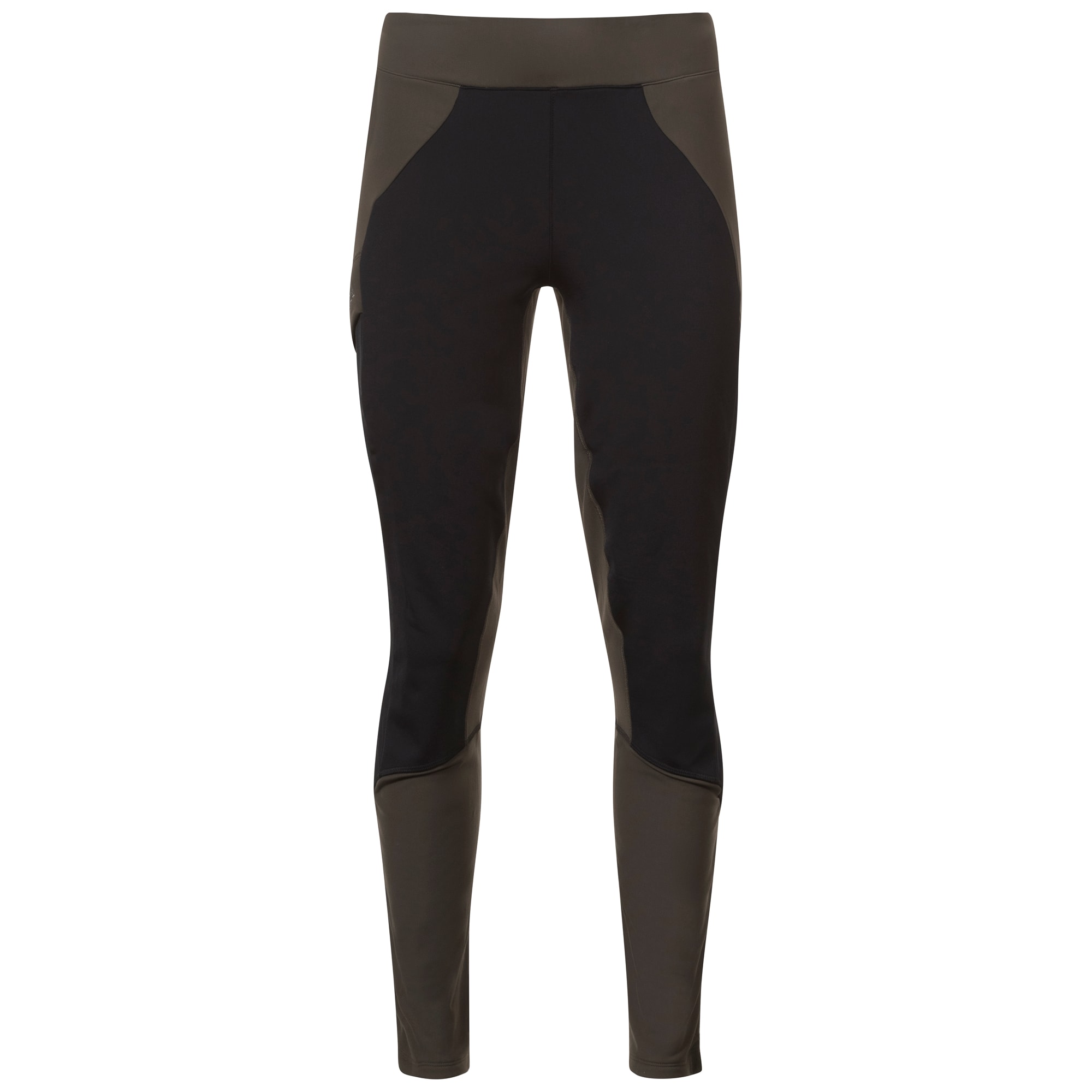 Bergans Fløyen Winter Tights Women Dark Green Mud/Black
