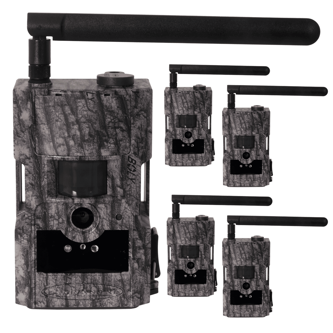 5-pak Bolyguard BG584-T2 V2 Overvågningskamera 4G - inkl. 3 måneder HylteSIM
