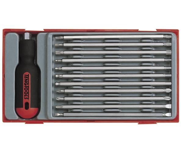 Teng Tools Skruvmejselsats TTMD12D 12 delar
