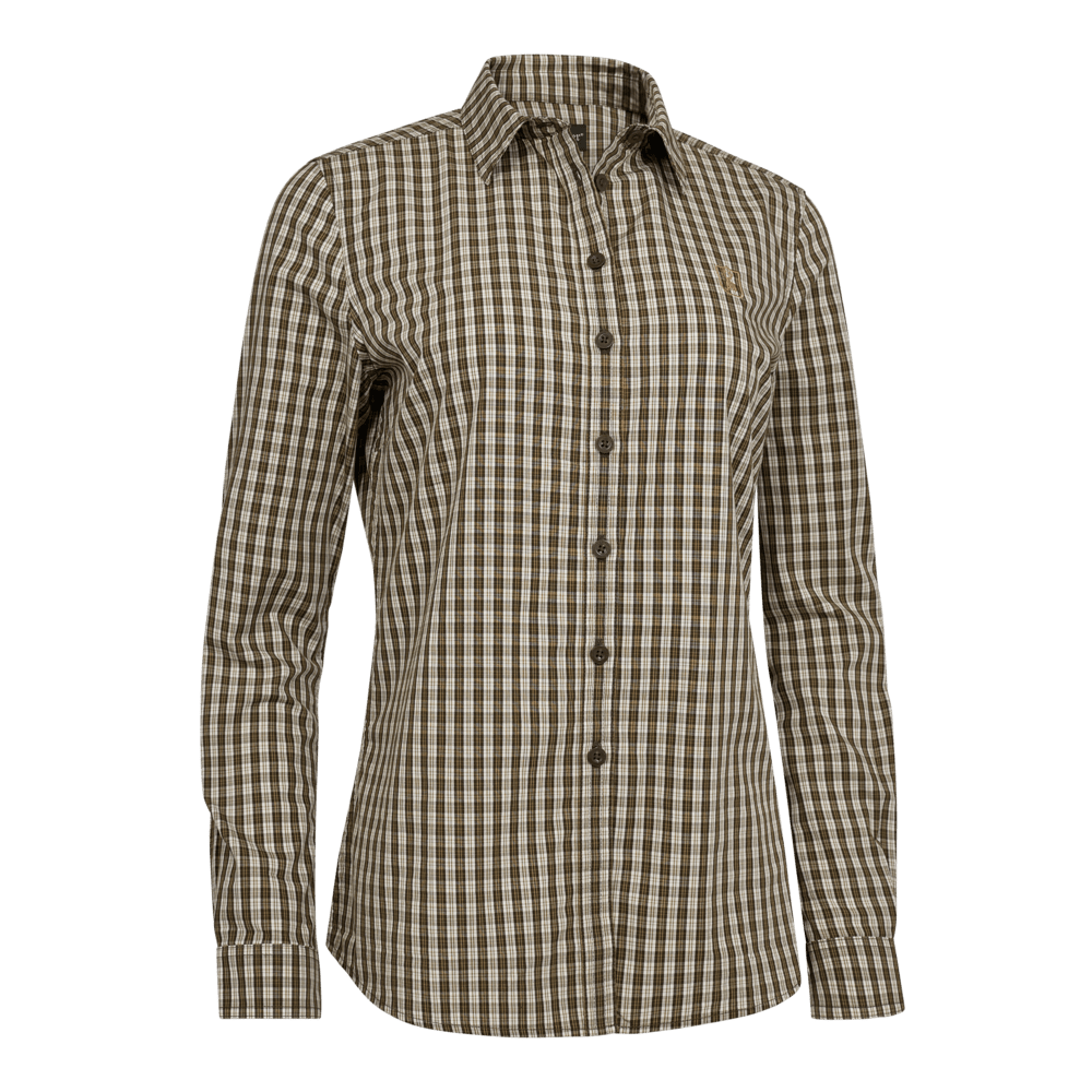 Deerhunter Lady Bridget Hemd Damen Brown Check