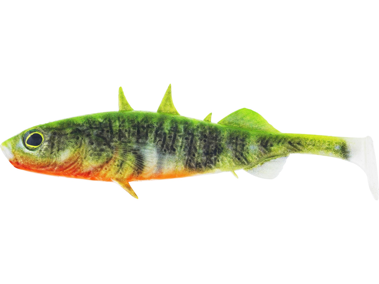 Westin Stanley The Stickleback ShadTail 7,5cm 4g Chartreuse Stickleback 3-Pack
