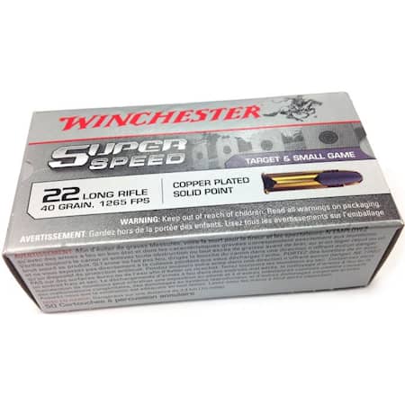 Winchester 22LR Superspeed 40gr