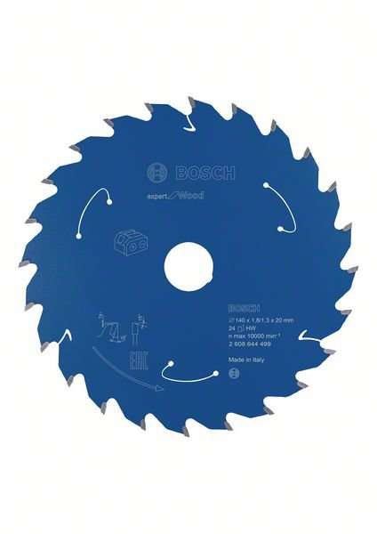 Bosch Sågklinga Expert for Wood 140×1,8/1,3×20mm 24T