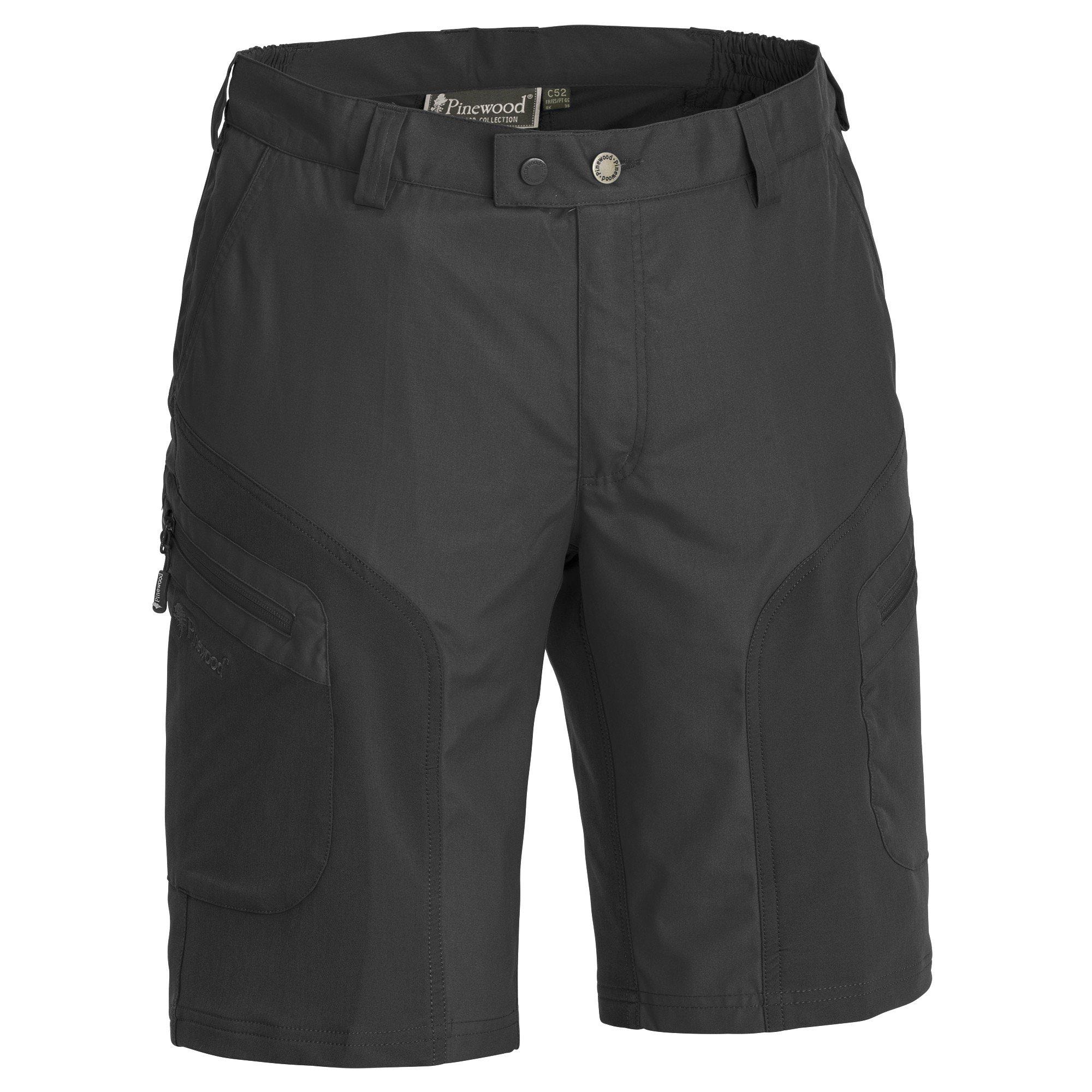 Pinewood Wildmark Stretchshorts Herr Black/Black