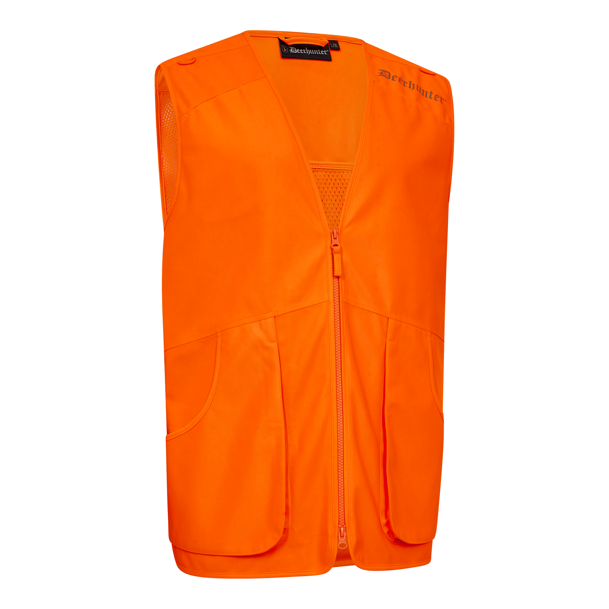 Deerhunter Jaktväst i mesh med säkerhetsdetaljer Safety Orange L/XL