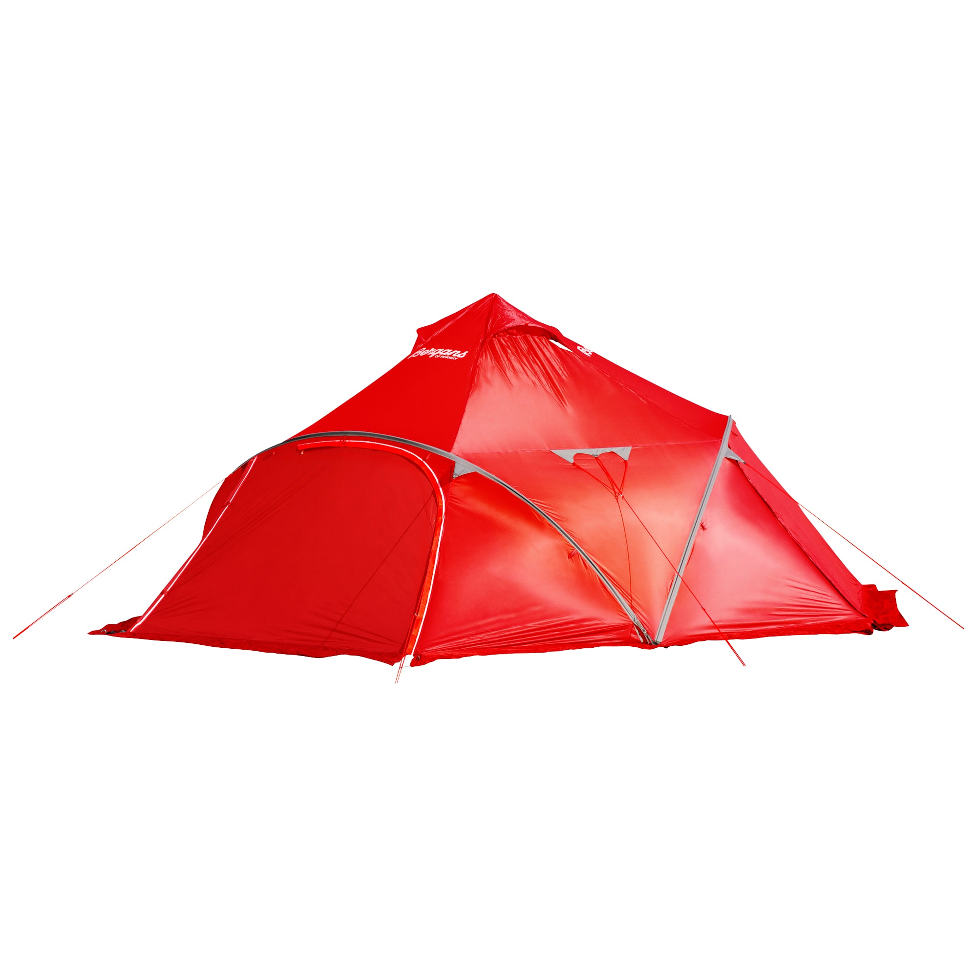 Bergans Wiglo® LT v.2 Telt Red 4-Personers Rød