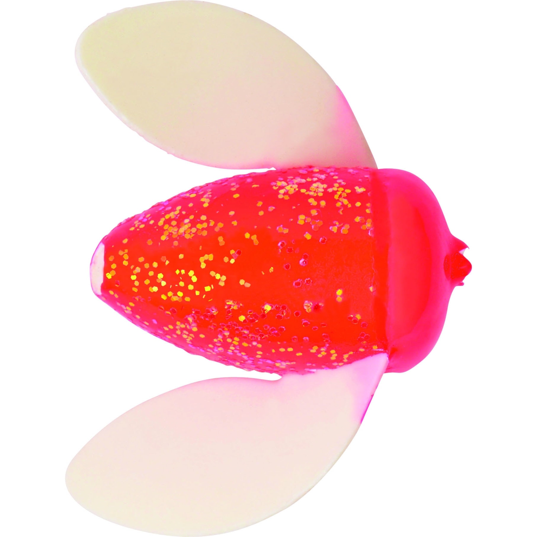 Spin-N-Glo rigged #2 Glitter Rocket Red -