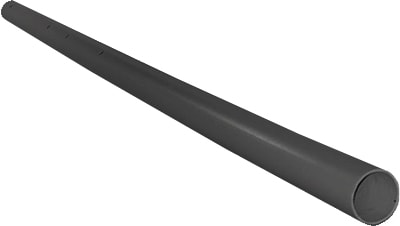 Foga Elrepstolpe 1800x60mm Svart -