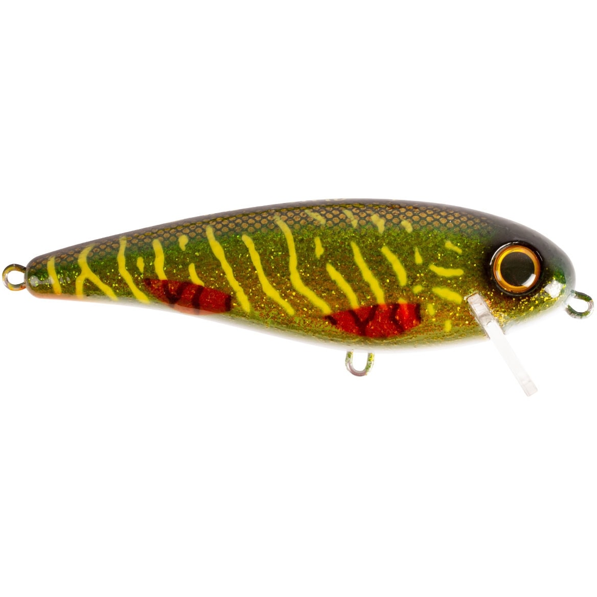Jonny Vobbler 13 cm Green Motoroil Pike UV