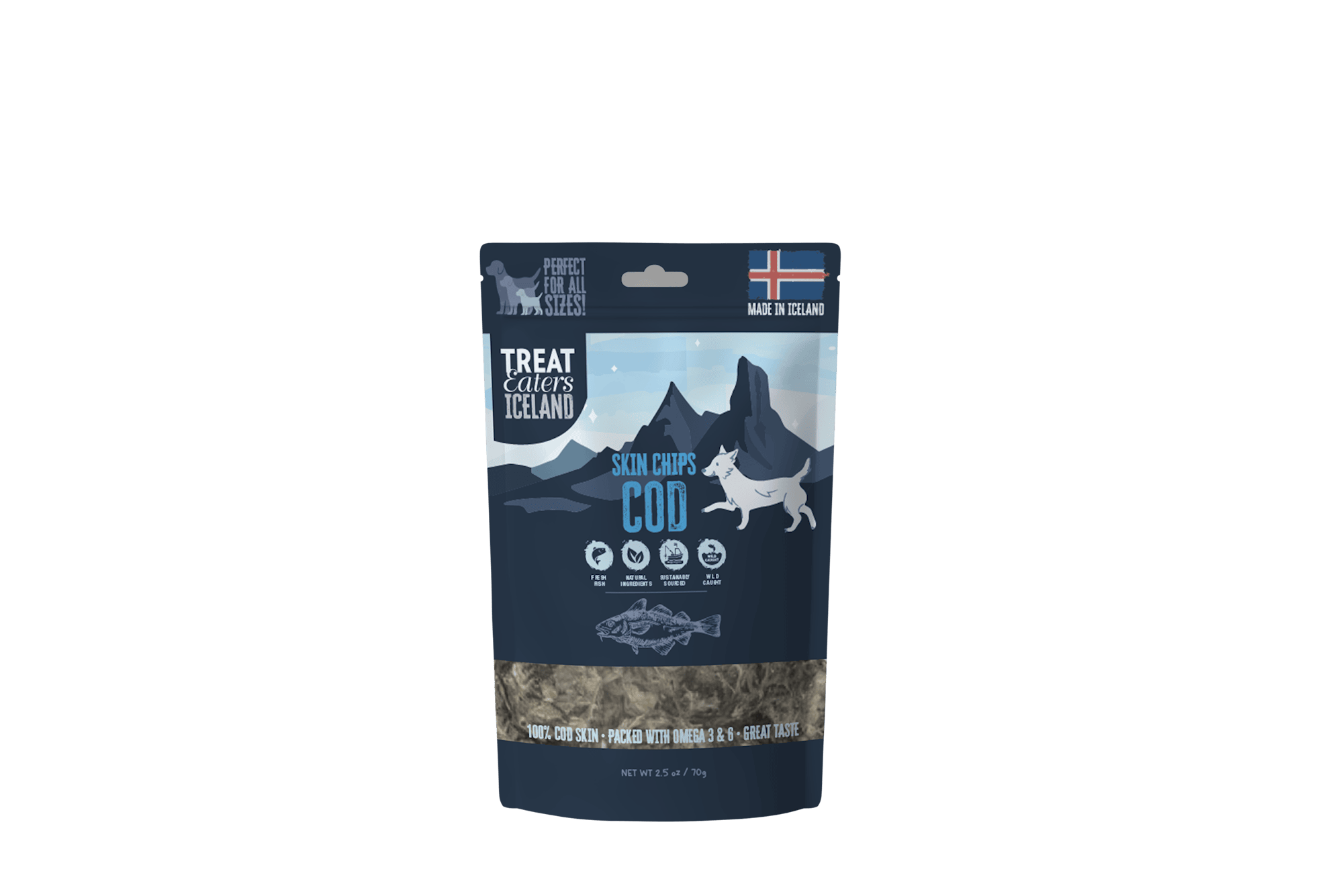 Treateaters Iceland Cod Small Bites 70g