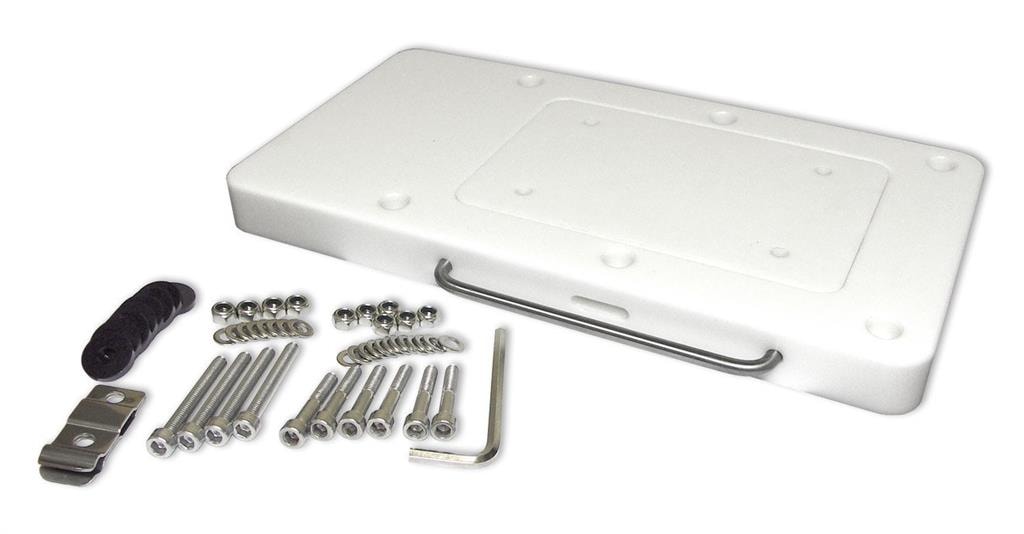 Motorguide Snabbfäste Composit Vit