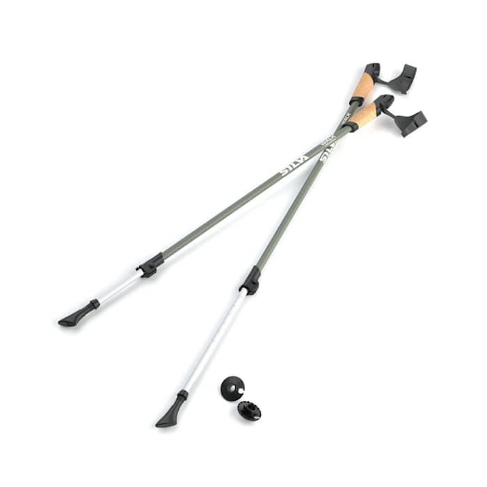 Silva Walking Poles Aluminium Cork