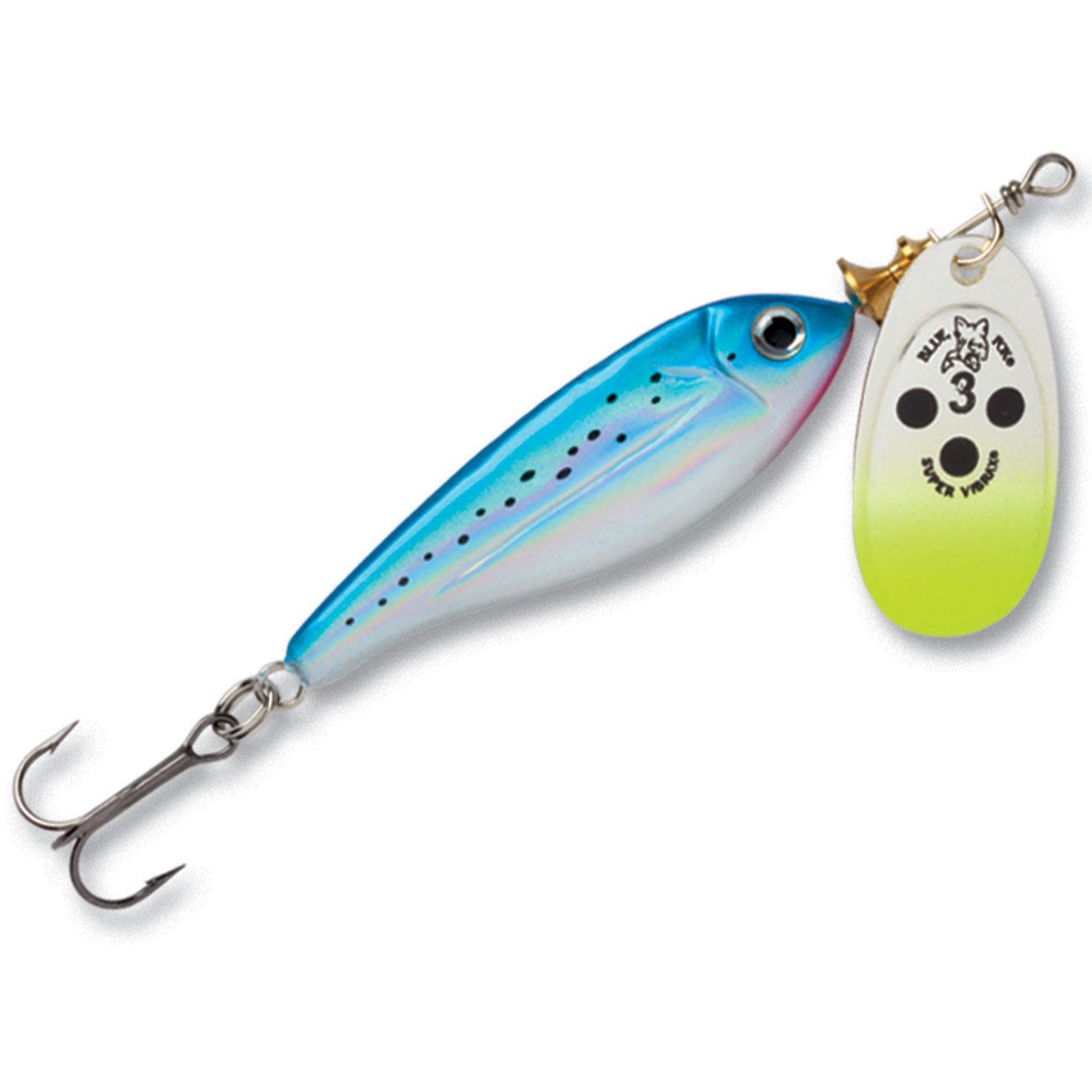 Minnow Super Vibrax 3 Silver Blue (SB)