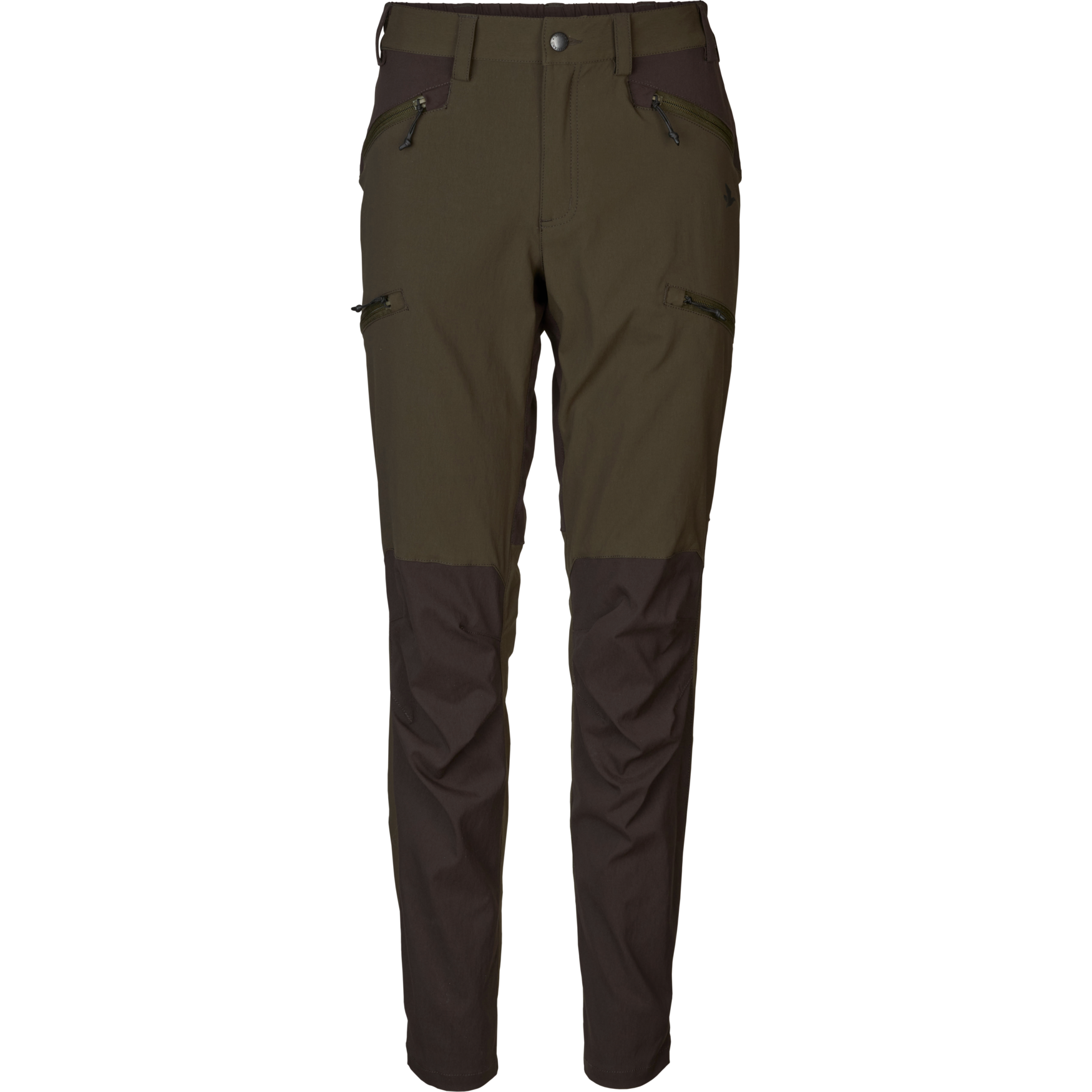 Seeland Lerk Stretchbukser Dame Pine Green / Chocolate Torte