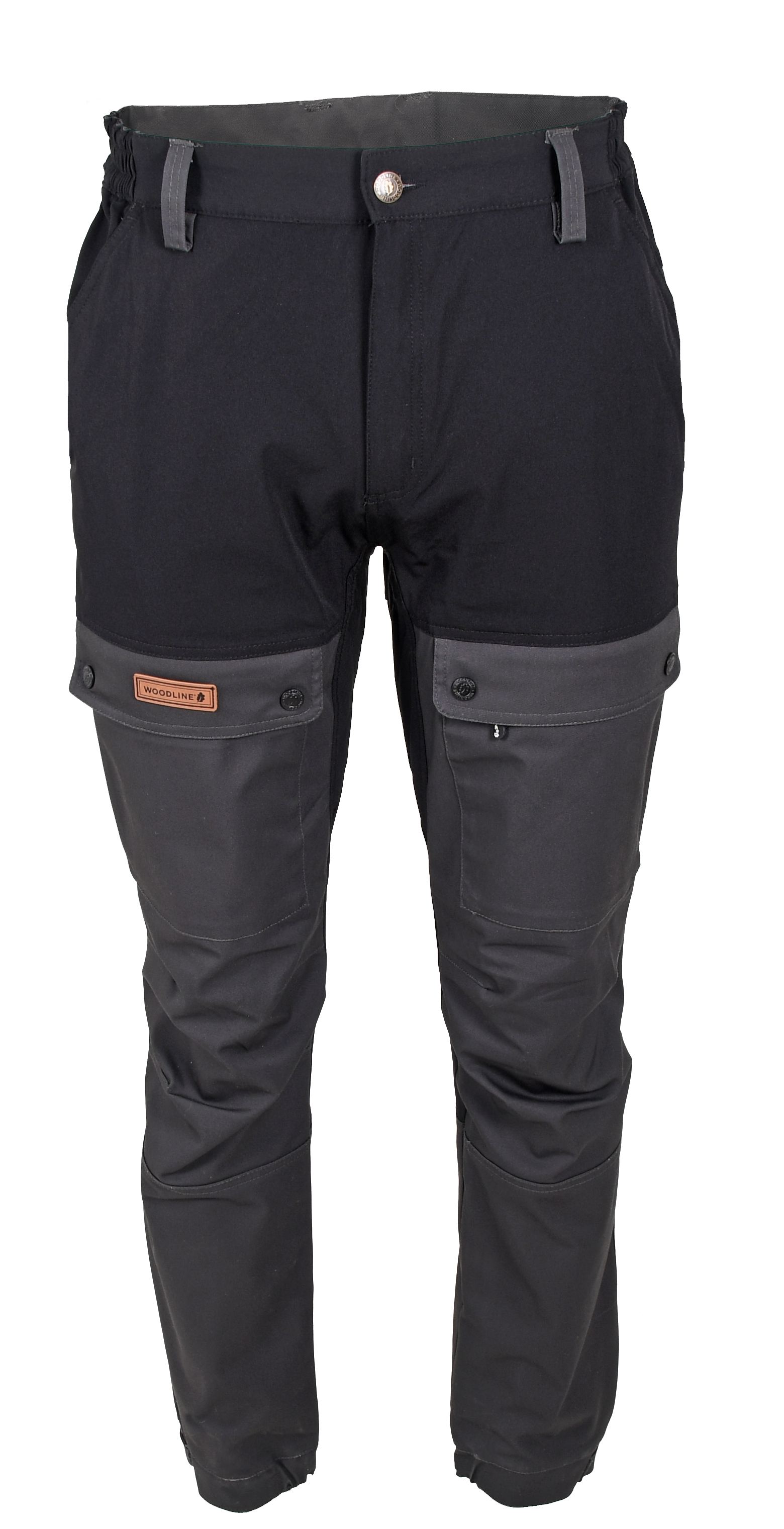 Woodline Boksund Hose Herren Schwarz/Grau