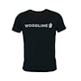 Woodline T-Shirt mit Woodline-Logo Schwarz