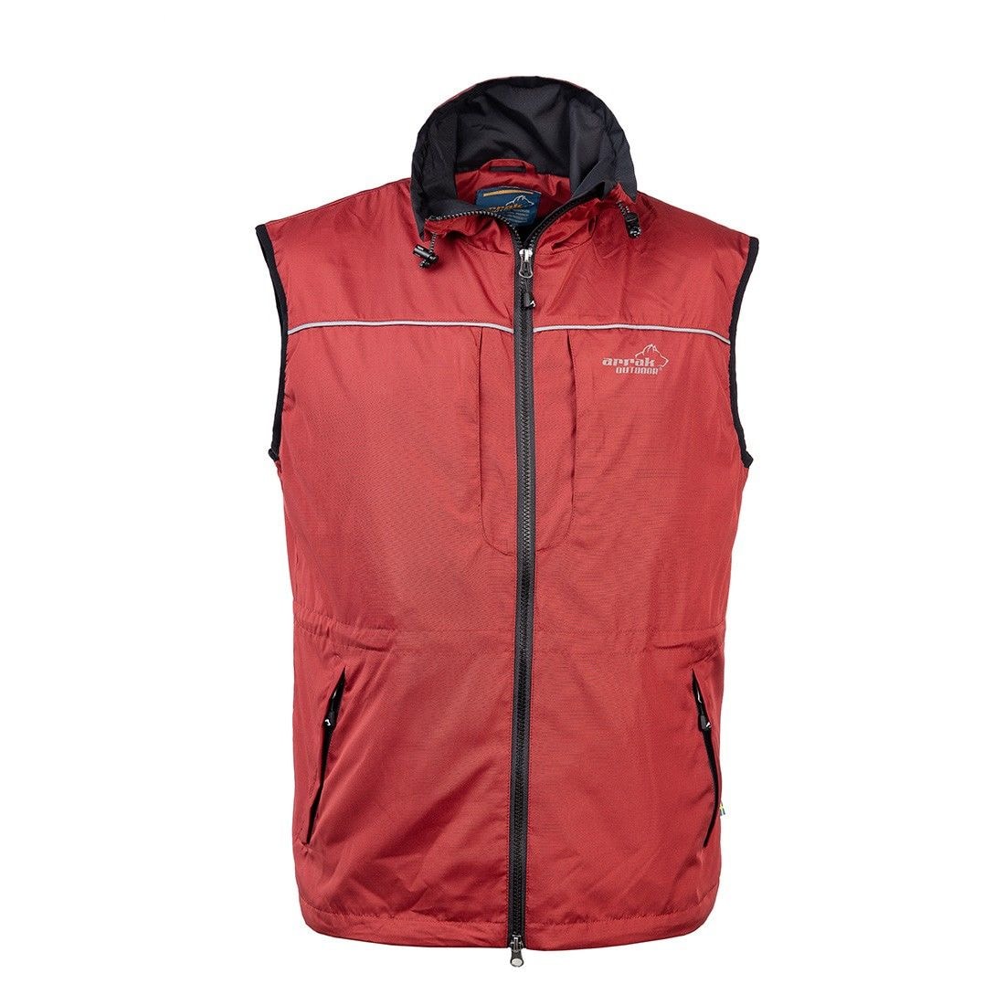 Arrak Outdoor Jumper Vest Dark red 2XS