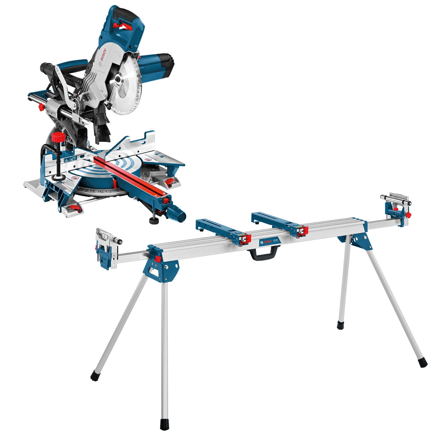 Bosch Kap och gersåg GCM 8 SJL med Stativ GTA 3800