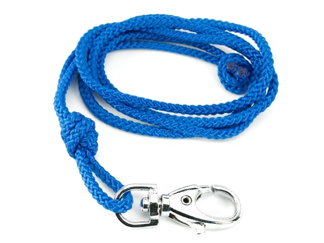 Nylonsnodd till visselpipa Blå