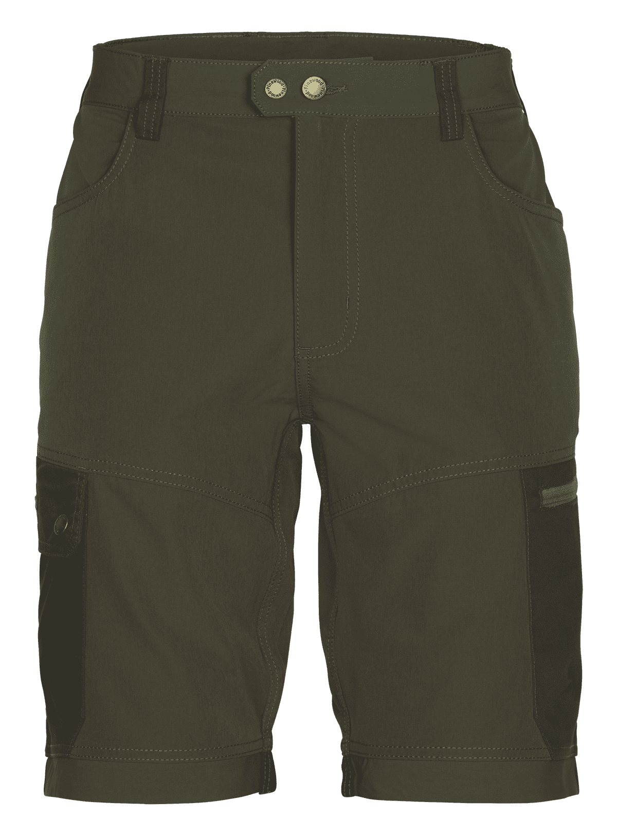 Pinewood Finnveden Trail Hybrid Shorts Herr Earth Brown/Dark Olive