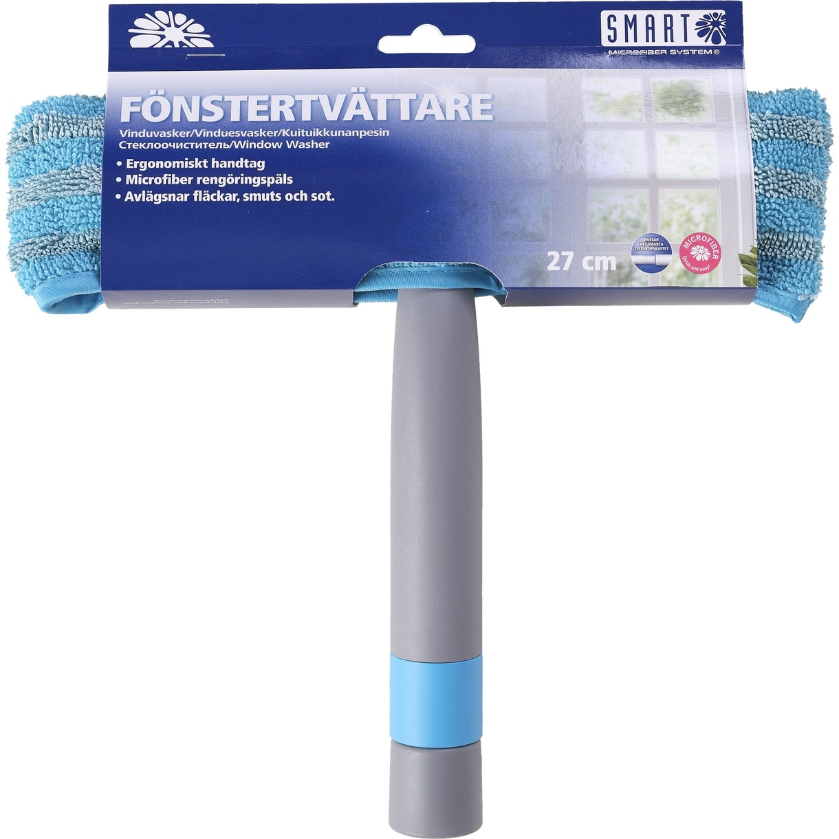 Smart Fönstertvättare Microfiber 27cm