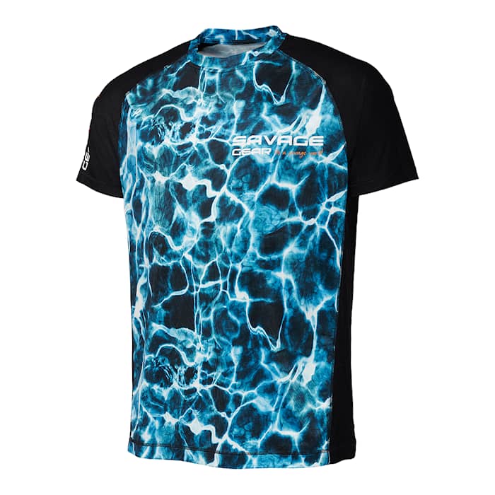 Savage Gear Marine Uv T-Shirt Sea Blue