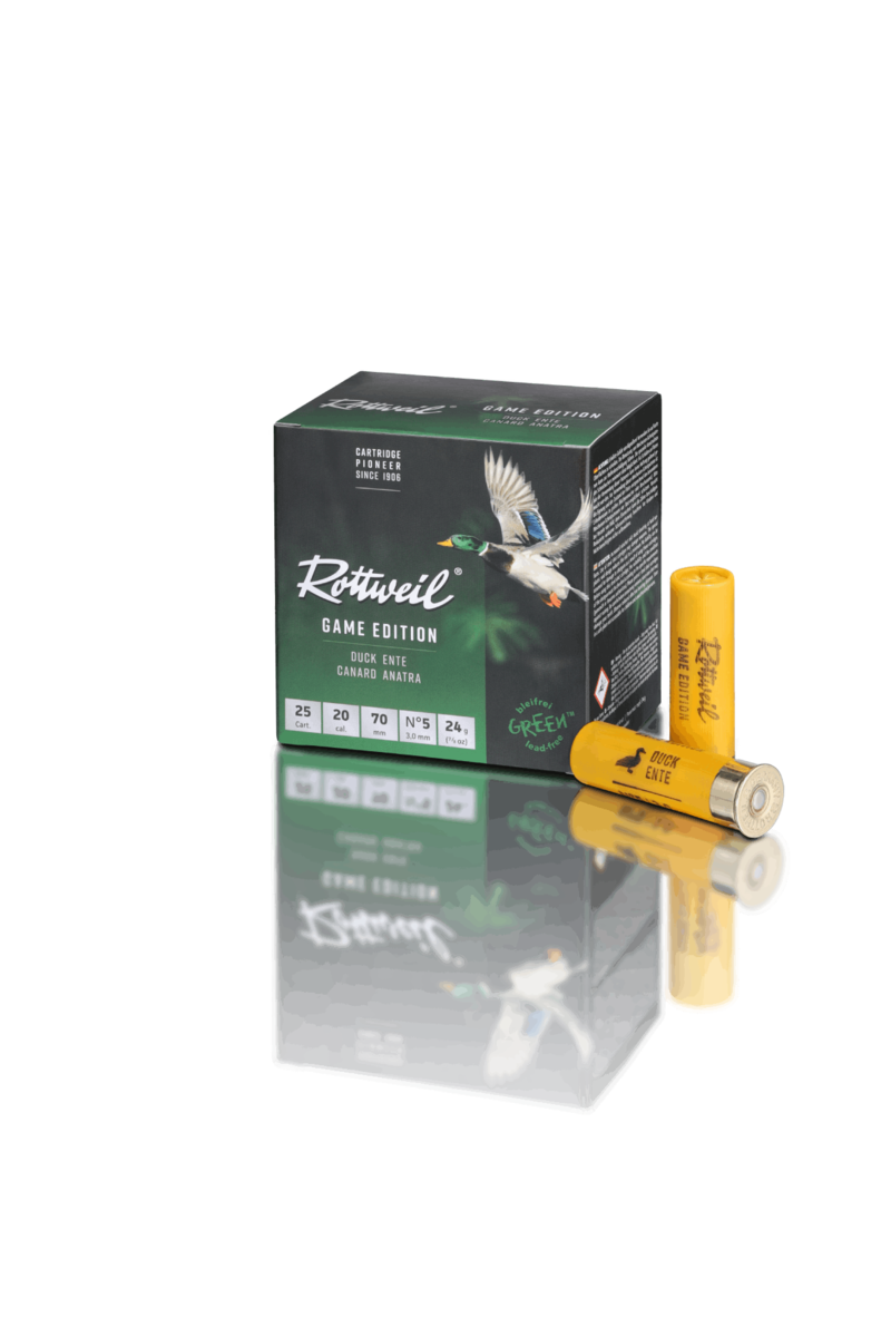 Rottweil Game Edition And 20/70 24G US5 Stål 25st