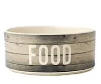 Farm Dog FOOD Bowl 6" Gray 7dl