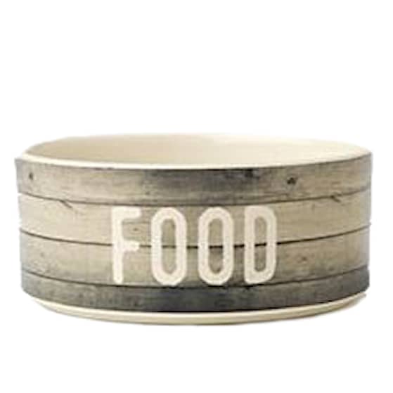 Farm Dog FOOD Bowl 6" Gray 7dl