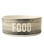 Farm Dog FOOD Bowl 6'' Gray 7dl