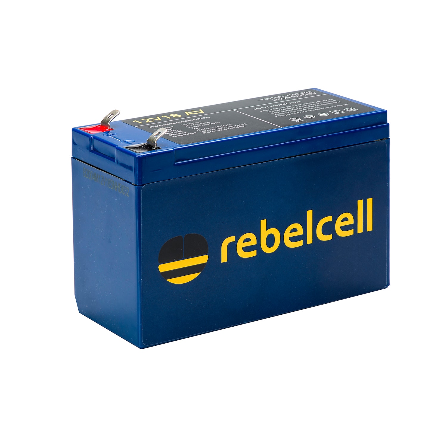 kontanter voldsom Måler Rebelcell 12V07 AV li-ion batteri (87 Wh)