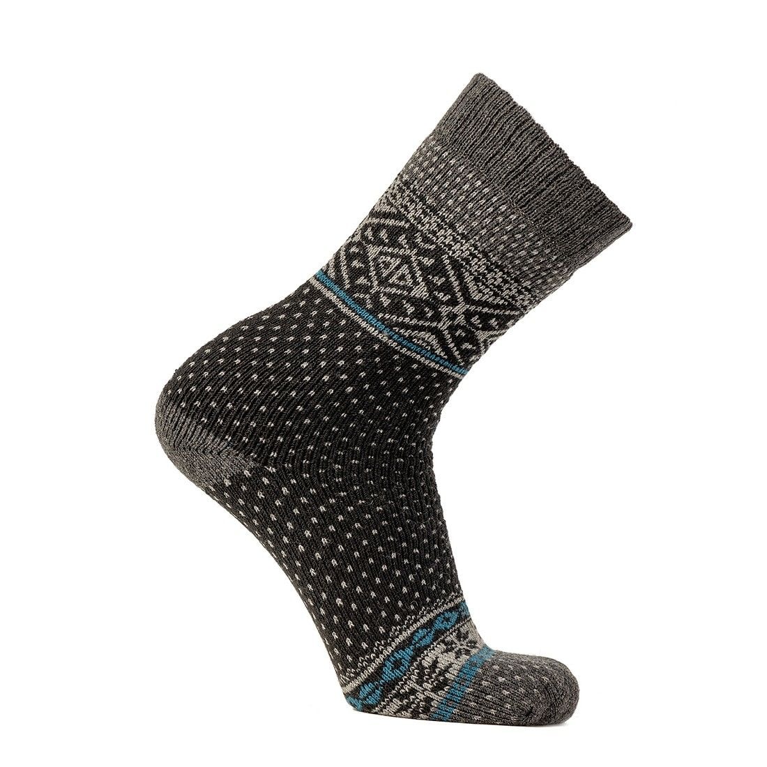 Arrak Outdoor Wool Merinovilla-sukat Musta